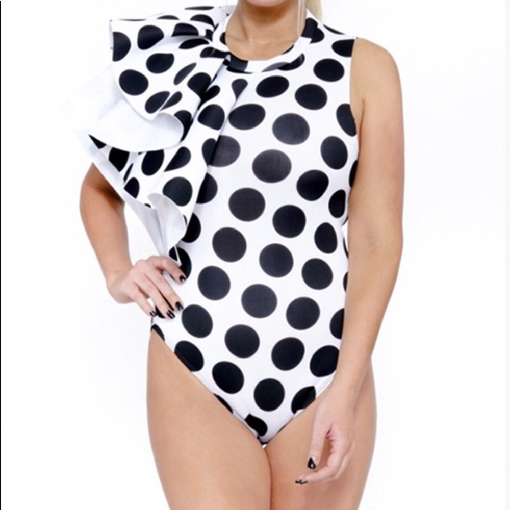 Polka Dot Bodysuit